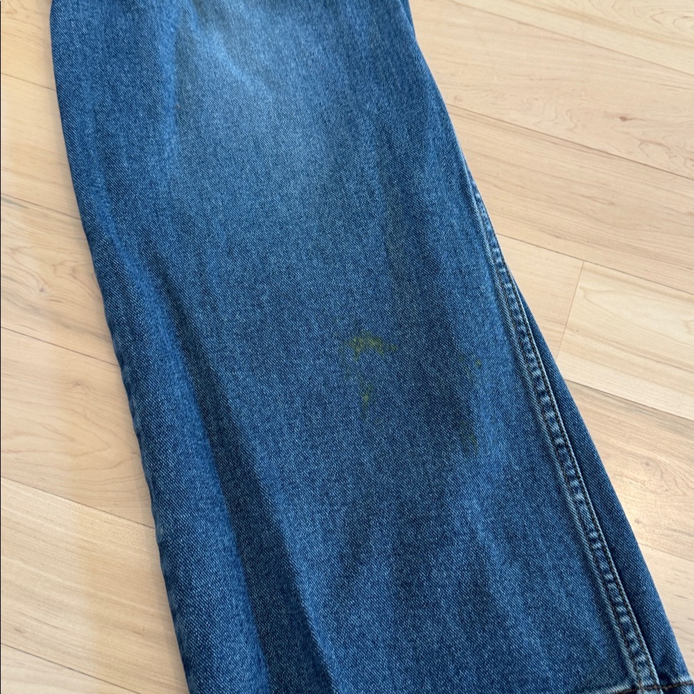 Cottagecore-Distressed Patchwork Knee-Denim Jean … - image 6